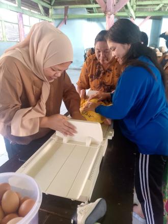 Posyandu Rutin  di Desa Kutarayat